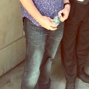 Faded “wash” Men’s jeans